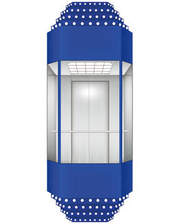 Observation Elevator Car Decoration F-G008 Optional